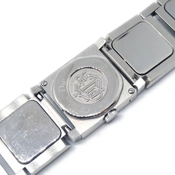 Christian Dior D60-109 La Parisienne Quartz Watch Silver 134099 - Picture 7 of 7